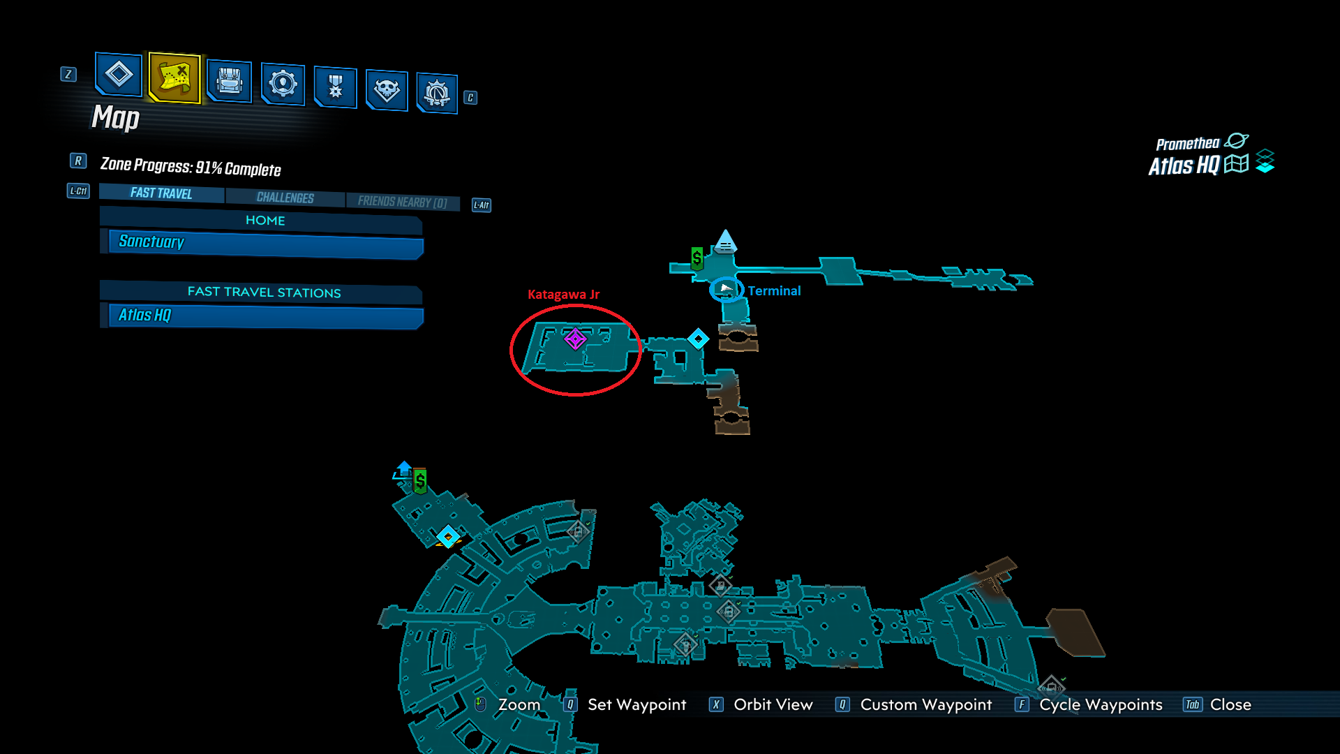 Borderlands 3 Energy Cells Location